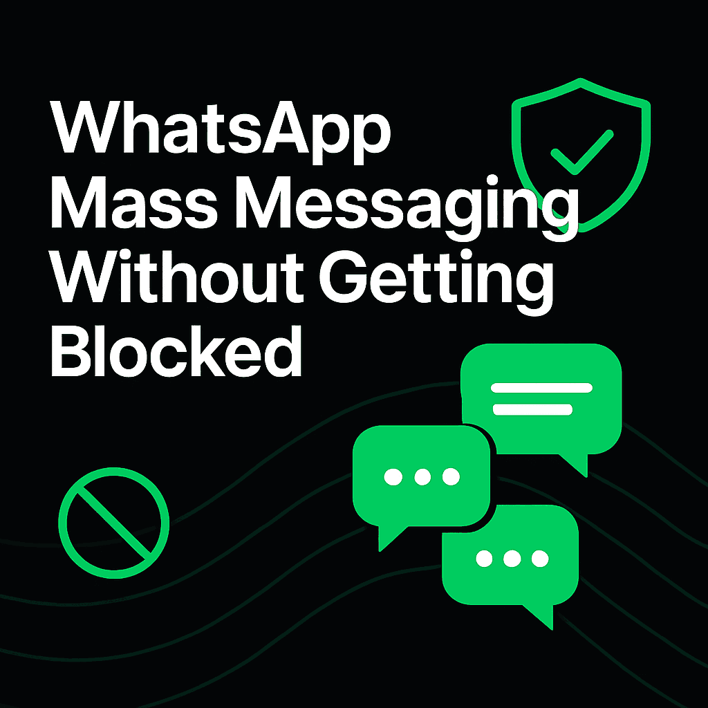 Como Enviar Mensagens em Massa no WhatsApp Sem Ter o Número Bloqueado